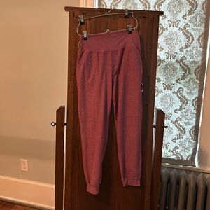 Beyond yoga spacedye midi joggers, size medium